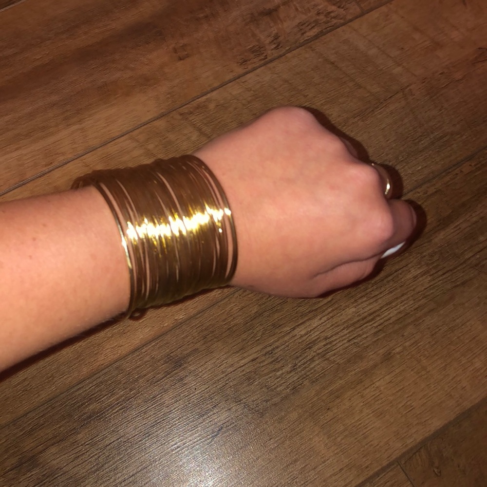 Gold Stacked Bracelet